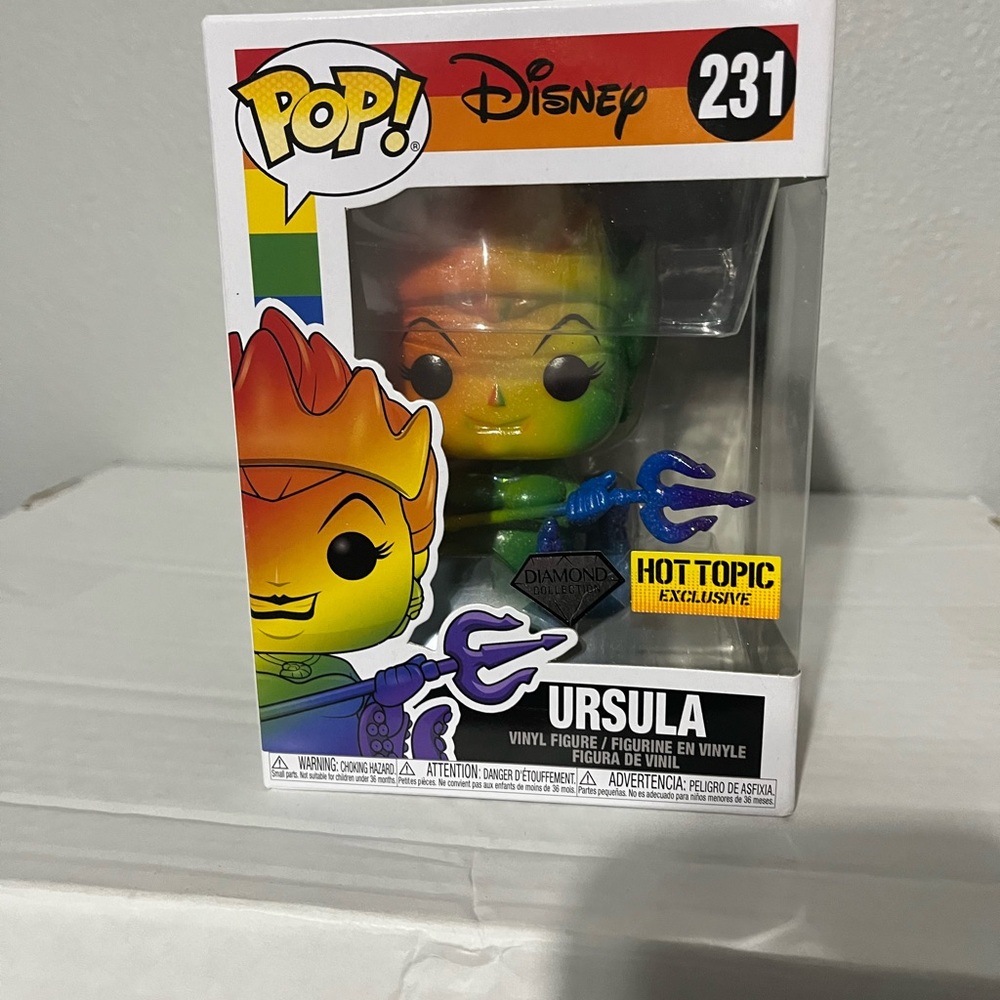 Disney Rainbow Ursula Vinyl Figure